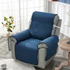 1 Seater Recliner Sofa Cover Quilted Anti-Slip Recliner Chair Mat Furniture Protector Couch Cover Pet Sofa Cushions Home Decor 3