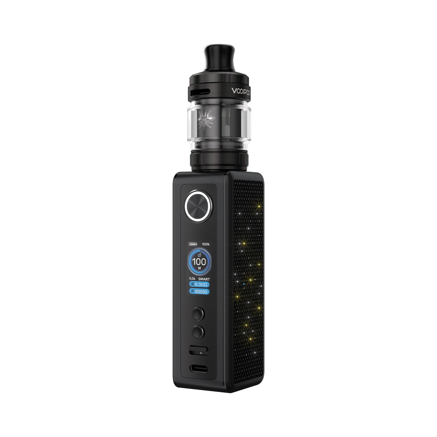 VOOPOO Vinci Spark 100 Mod Tank Kit 100W Starter Kit Vape with Uforce-X Nano Tank DTL & RTL E-Cigarrate Device atomizer tank