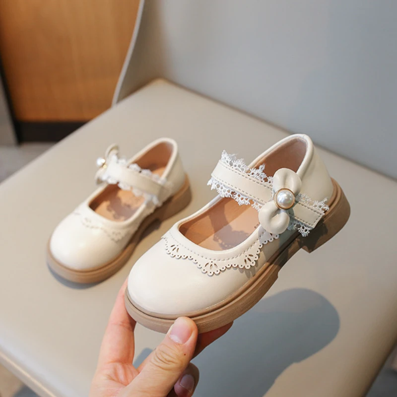 Zapatos Planos Baile Niñas Niños - Canvas Mary Jane Con Suela Flexible