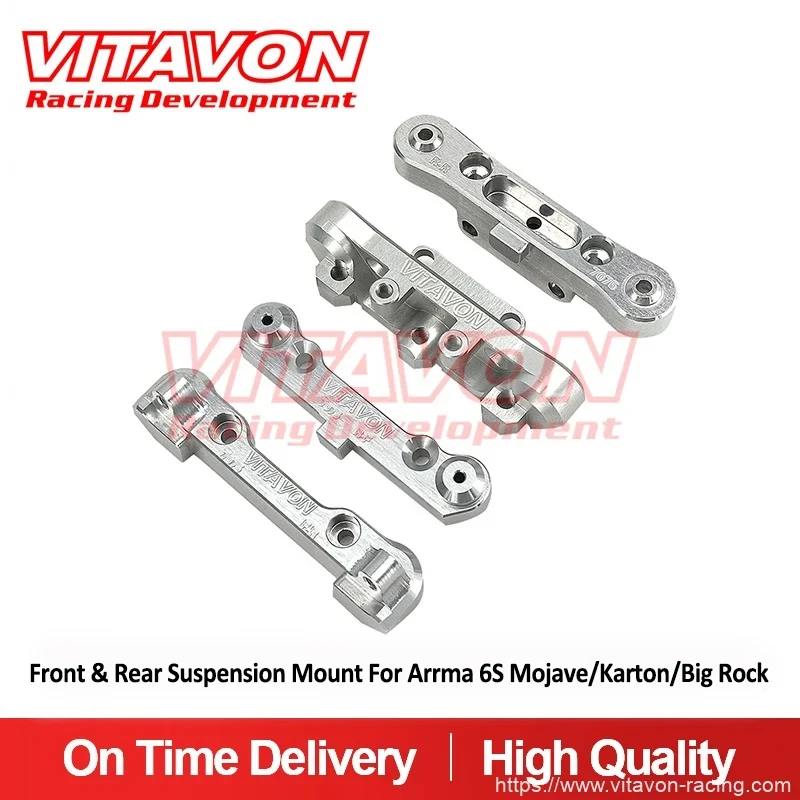Vitavon Cnc Alu7075 Supporto Sospensione Anteriore E Posteriore Per Arrma 6S Mojave/Karton/Big Rock Blx