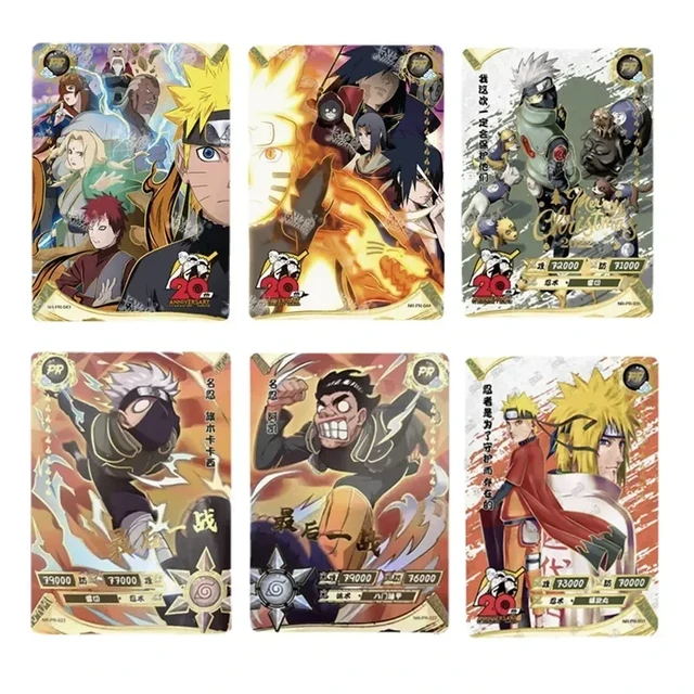 Coleção de personagens de Anime Flash Card, Naruto, Gaara, Hatake, Kakashi,  Série Pr, Conjunto completo, Brinquedo, Presente de Natal, 42 folhas -  AliExpress