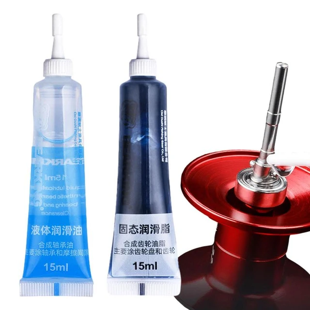 Fishing Reel Oil Reel Butter Oil And Grease 15ml Set 2 Pieces Reel Care Kit  Fishing Accessories For Smooth Lasting Lubrication - AliExpress