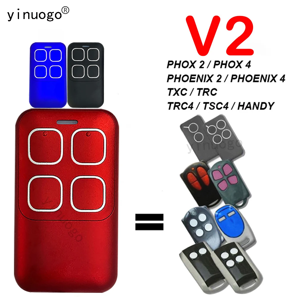 keypad fingerprint door lock NEW V2 PHOX2 PHOX4 PHOENIX2 PHOENIX4 TXC TRC TRC4 TSC4 HANDY Remote Control Garage Door 433.92mhz Gate Opener Key Fob keypad reader access control