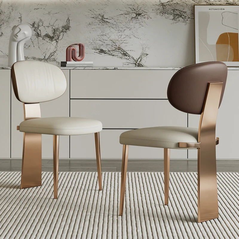 

Итальянский роскошный стул для столовой Современный Простой Отель Банкетный кухонный стул дизайнерский Ресторан Silla Comedor мебель для дома WKDC