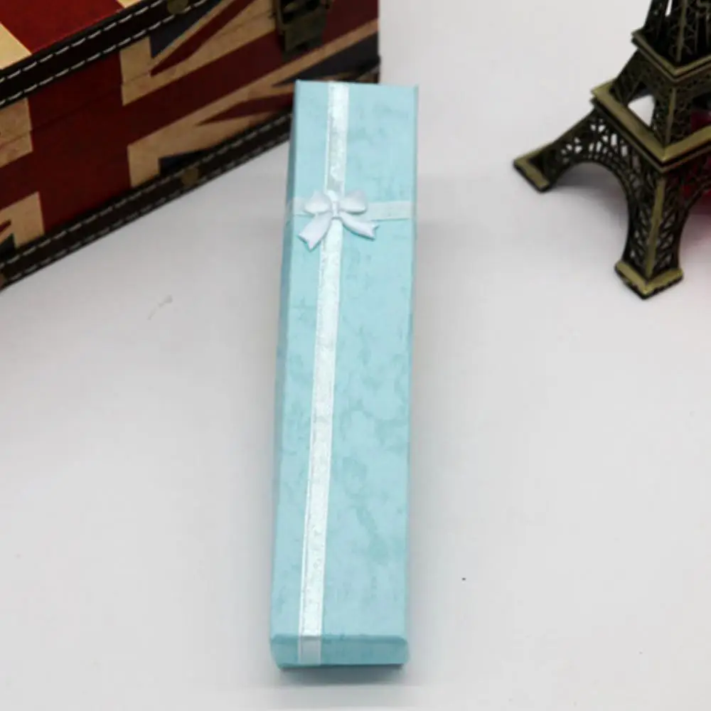 Jewelry Box Jewelry Storage Box Jewelry Case 1 Pc Elegant Bowknot Long Necklace Storage Bracelet Pendant Display Storage Gift