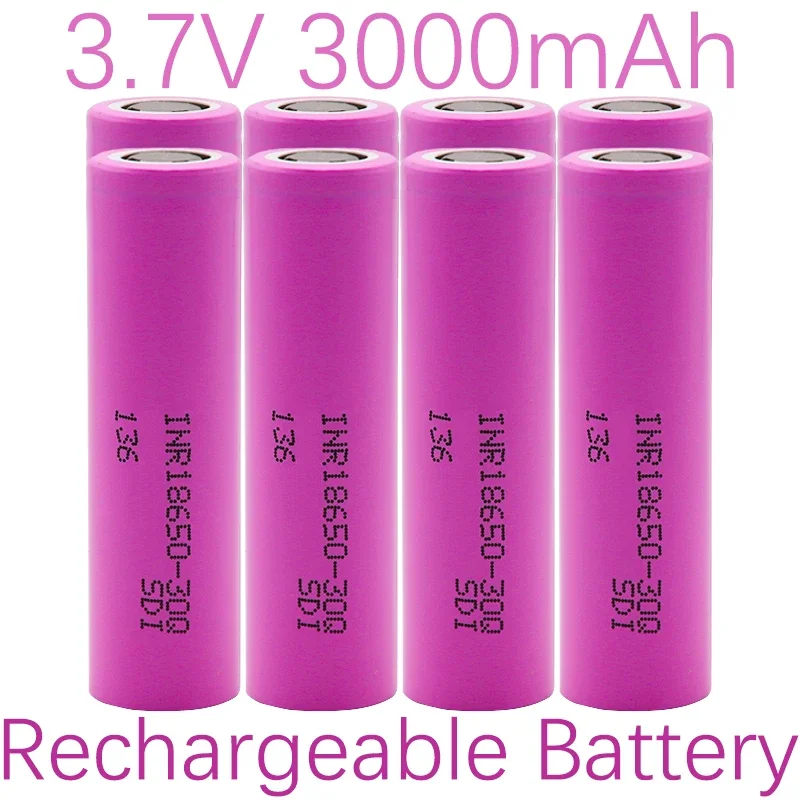 

3000mAh 2PCS-10PCS INR18650 30Q battery and discharge 20A dedicated to electronic equipment such as electric toys