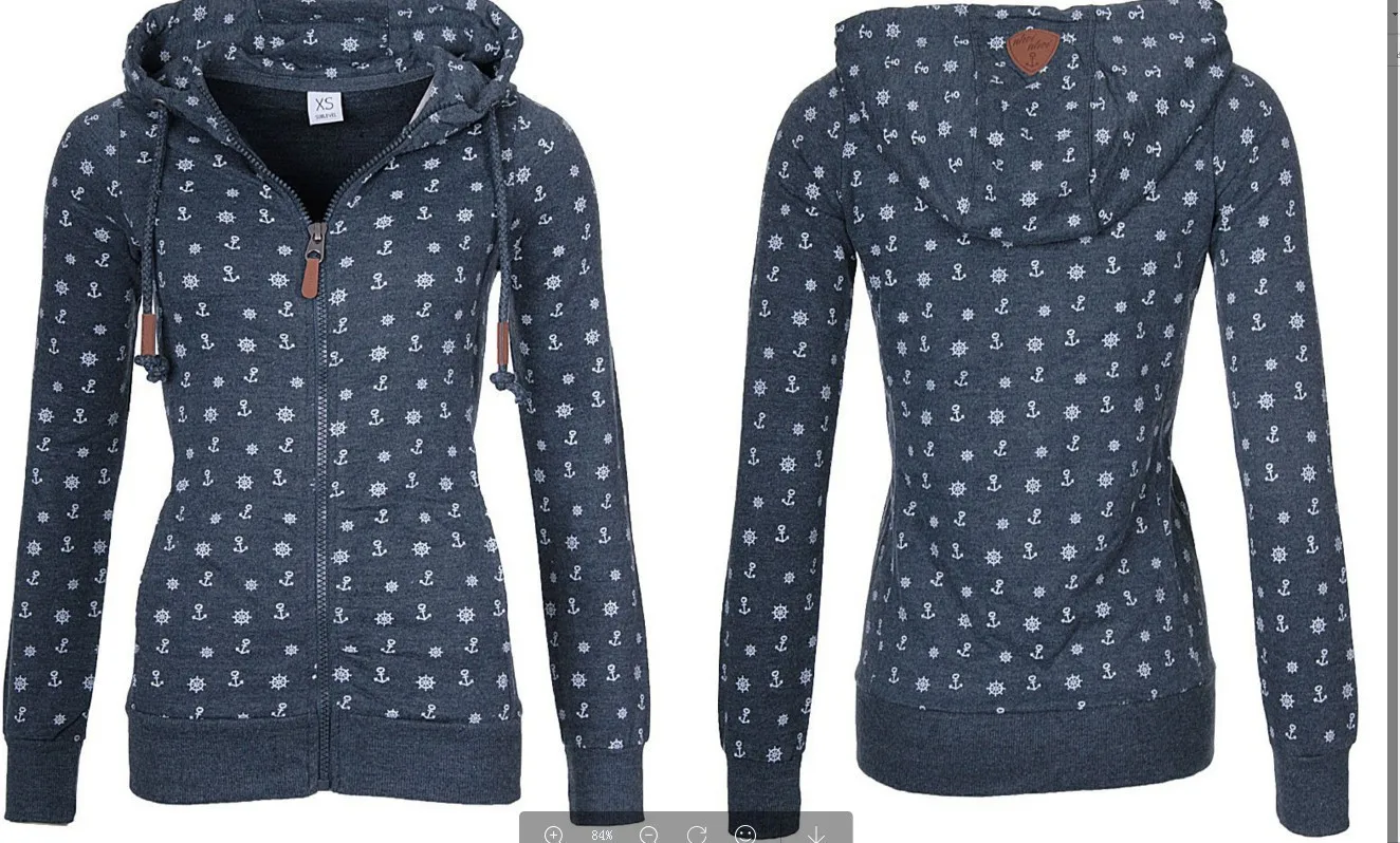 Рисунок 4 - Женское платье-свитер с капюшоном