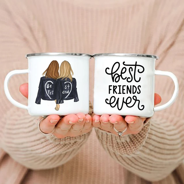 Tazas de café para mejores amigos de la historia, regalo de cumpleaños para  mejores amigos, regalo