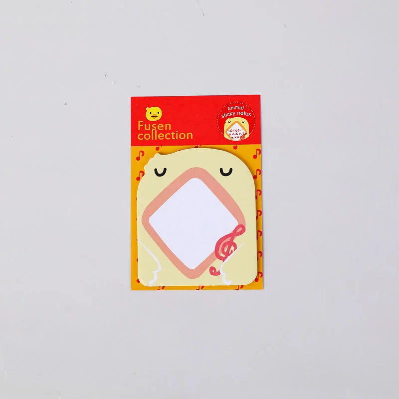 8 Piece Sticker Animal Sticky Notes Notepad Memo Pads Panda Cat Kitty