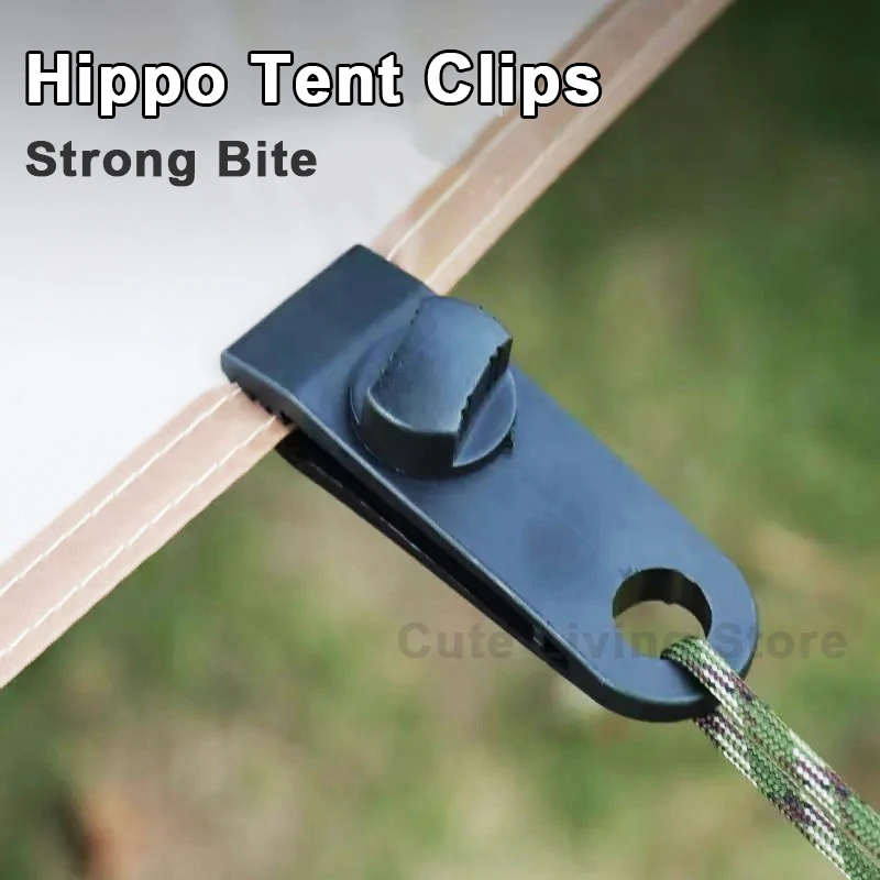 Outdoor Tent Clips Camping Tarpaulin Clamps
