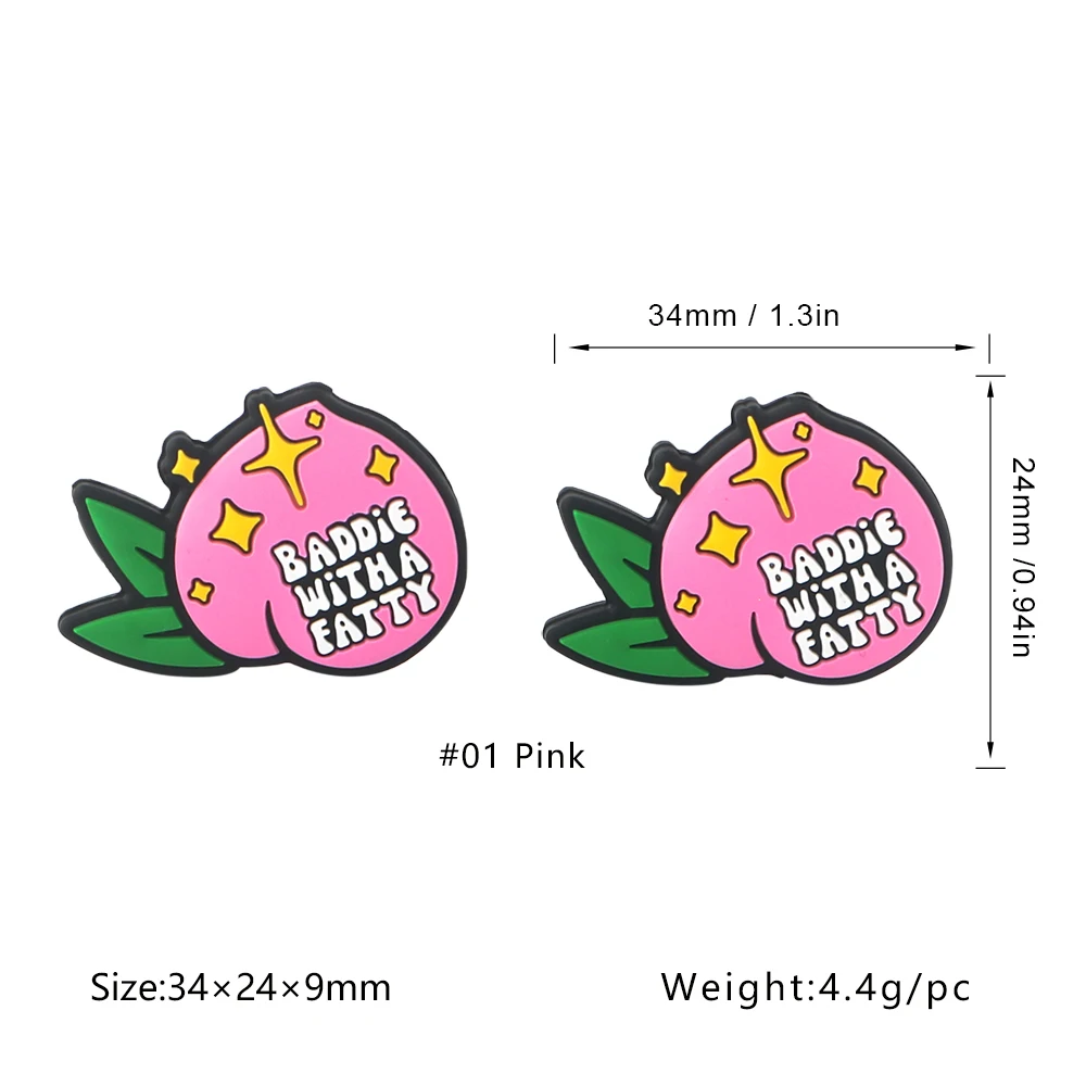 5/10pcs 실리콘 구슬 딸기 수박 파인애플 과일 초점 구슬 DIY 젖꼭지 체인 팔찌 보석 만들기위한