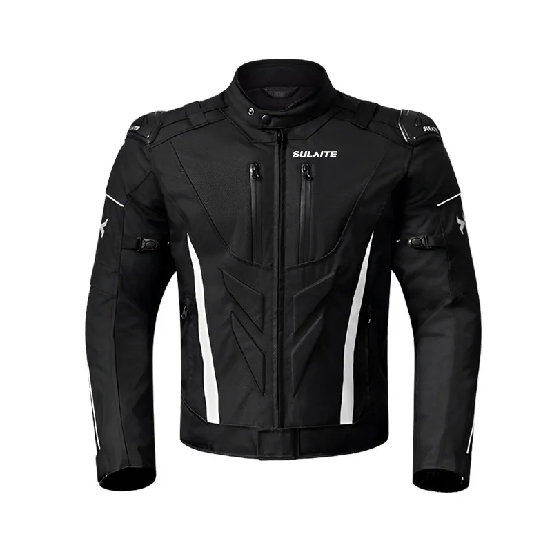 SULAITE 겨울 성인용 오토바이 라이딩 슈트 투인원 세트 탈부착 라이너 방수 방풍 보온 안티폴 라이더용