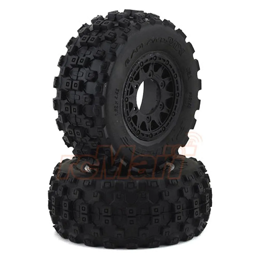 プロラインBaddles MX scm2コンパクトタイヤ,剛性,黒一眼,スラッシュ用,# pro1015610,2個 - AliExpress