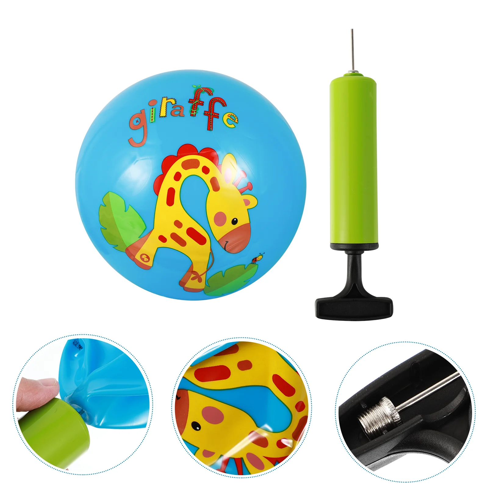 Children's Ball Toy Bouncy Balls Kids Outdoor Activity Gift Toys Playground Heavy for 4