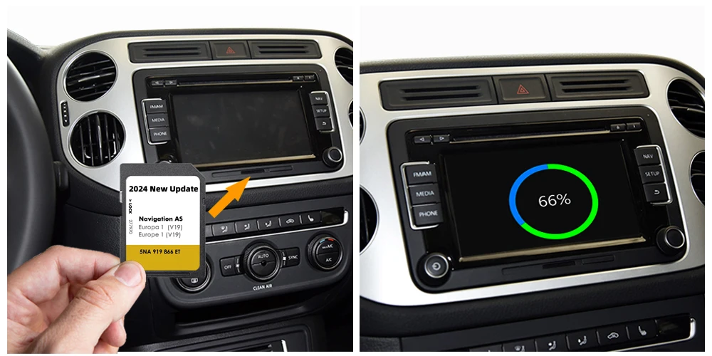 Рисунок 3 - Новинка для VW Discover медиа навигация