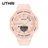 UTHAI CE64  Watch For Women Fashion Outdoor Sports 5Bar Waterproof Female Electronic Wristwatch Children Girls Watches Clock
