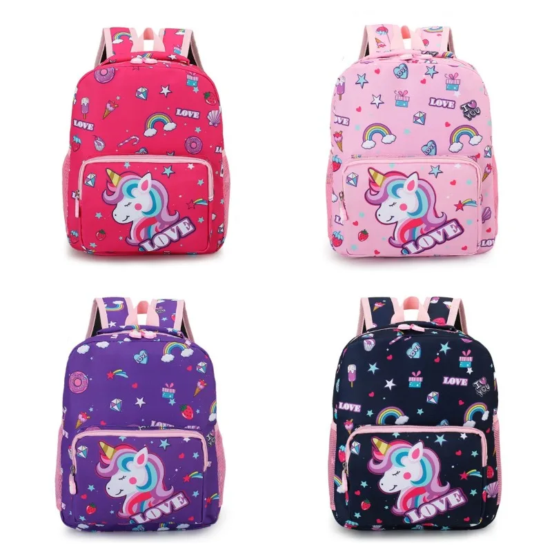 

Children Backpack Preschool Kindergarten School Bag Cartoon Unicorn Print Girls Schoolbag Backpacks for School Children Book Bag