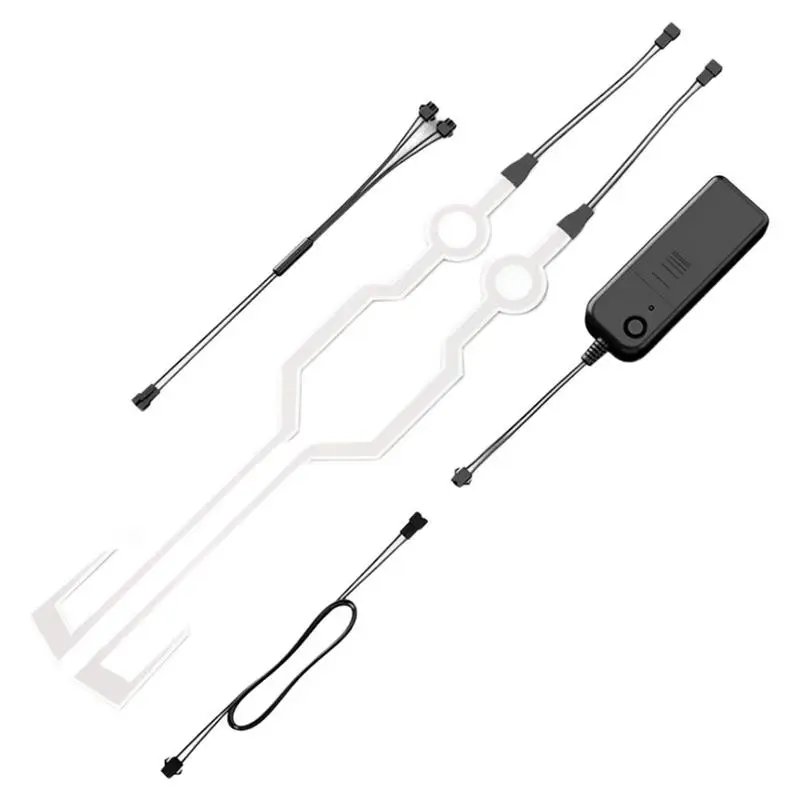 

Helmets Light Strip Motorcycle Helmets LED Light For Safety Waterproof Enhance Safety And Visibility Compatible With Most Motorc