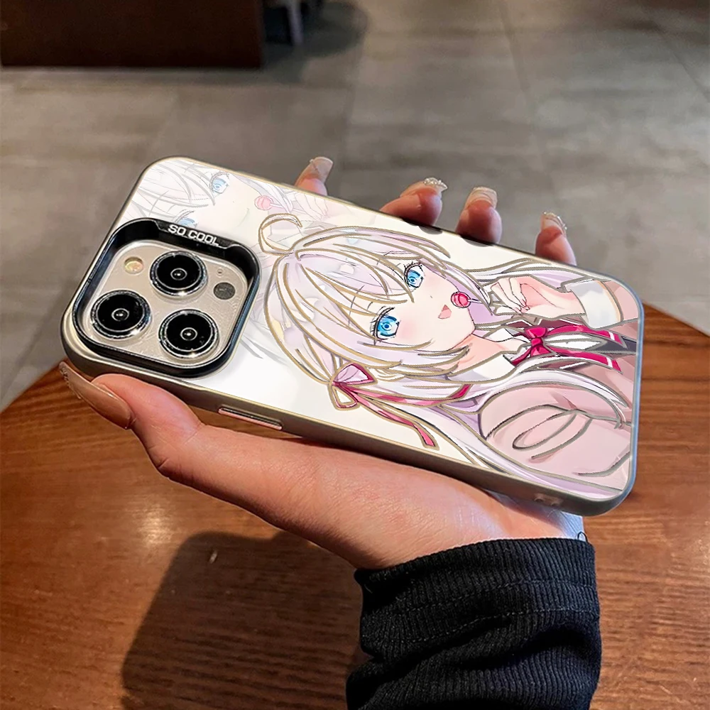 スマホアクセサリー alia Kawaii Anime Girl Alya Phone Case For IPhone 16 15 14 13 12