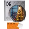K&F Concept Variable Star Filter Cross Screen Starburst 4-8 Points Filter18 Layer Coating for Camera Lens 49 52 58 67 72 77 82mm 1