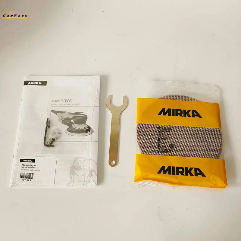 Mirka 6 inch 350W Electric Sander Orbital 150mm Sandpaper Wood Grinder Polishing Machine Sander Power Tools Car Paint