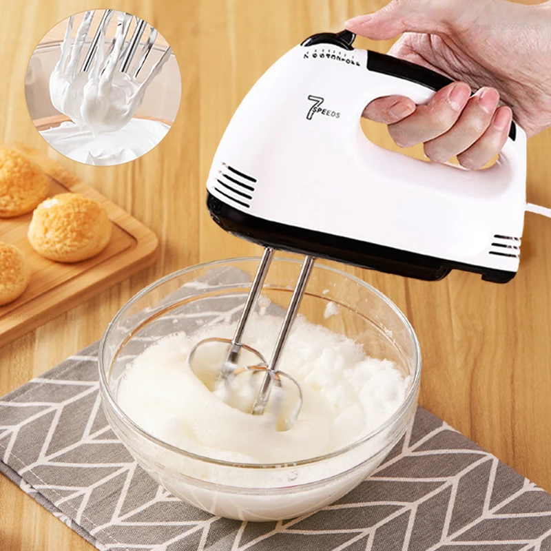 Food Mixer Electric Mixer Machine Cream Pastry Blender Automatic Egg Beater Portable For Cream Pastry