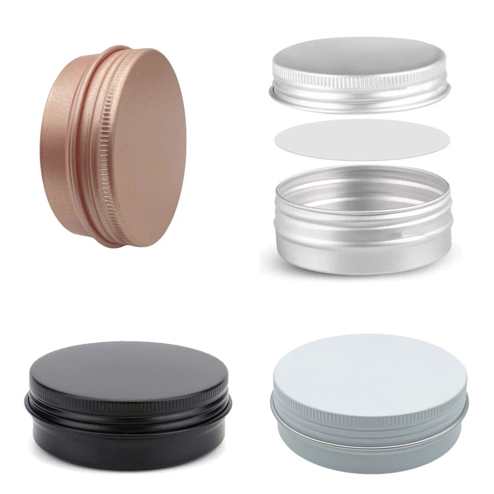 Marque Francaise De Cosmetique Aux Boites Rondes Boîtes Métalliques Rondes En Aluminium De 60g/2oz, 24 Pièces, Argent, Pot  Vide Pour Cosmétiques, Crème, Couvercle À Vis, Récipient Pour Baume À  Lèvres - Bouteilles Réutilisables - AliExpress