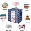 Visual Large-capacity Clothing Storage Bag Storage Box With Handles And Zipper Dustproof And Waterproof Wardrobe Storage Bag 2