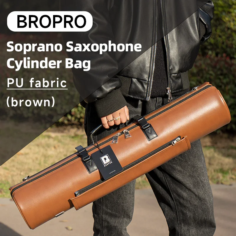 Bropro B-Flat Altsaxophon-Koffer, integrierter Altsaxophon-Geradrohrkoffer, abnehmbarer Altsaxophon-Tragekoffer, tragbar und rucksacktauglich – Detail 8