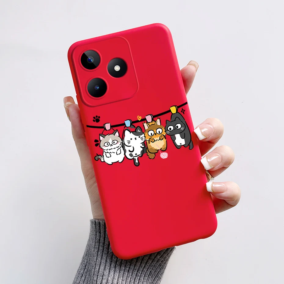 Cute Bear & Frog Silicone Soft Back Cover - Fun Cartoon Case