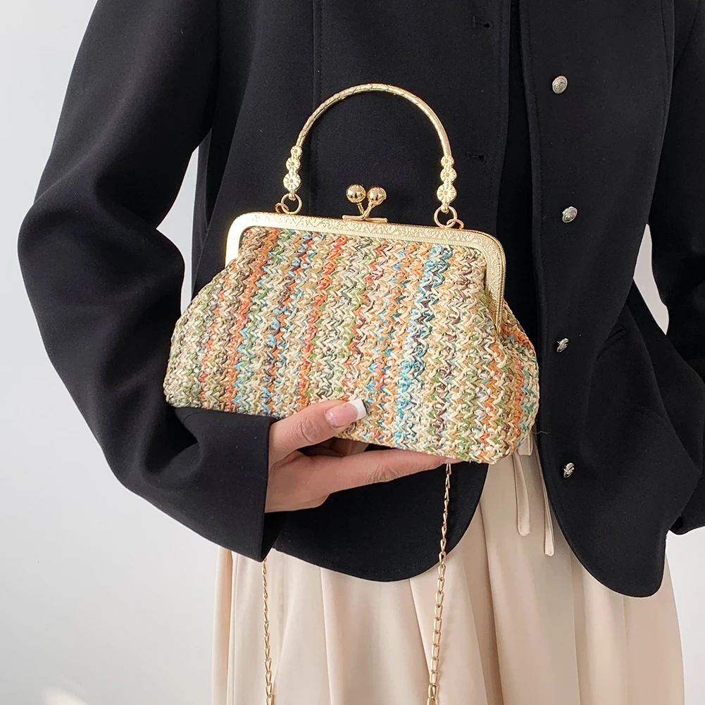 Straw Bag for Women Summer Beach and Vacation