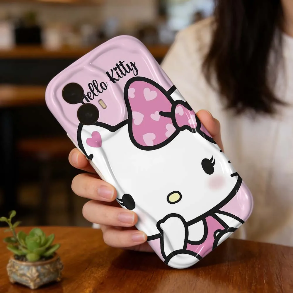 Creative Cat Bow Art Phone Case Cover