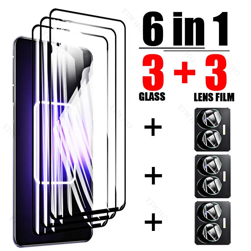 Custodia In Pellicola Temperata 6 In1 Per Oppo Realme Gt Neo 5 204W Protezione Per Fotocamera Per Realme Gt3 Gt Neo 3T Neo2 2T Gt2 Pro Vetro Protettiv