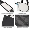 1pcs Cloth Tennis Bag for Women Tote Sports Gear for  Racquetball Badminton Shoe Storage Included 4