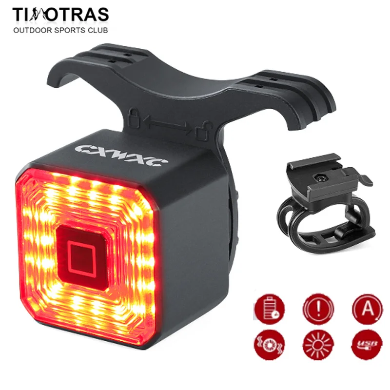 Fanale posteriore Smart Bike con sensore freno USB