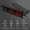 Super Large Screen Gym Timer 1.5 Inch Digits Count Down/Up Timer Boxing Cycle Interval Clock Stopwatch for Gym Fitness Training 4
