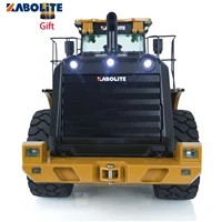 Kabolite 1/16 Scale Metal Alloy Hydrulic Loader K966 RTR RC Loader Model Assembled Painted Light Toys Gifts Car TH19405 2
