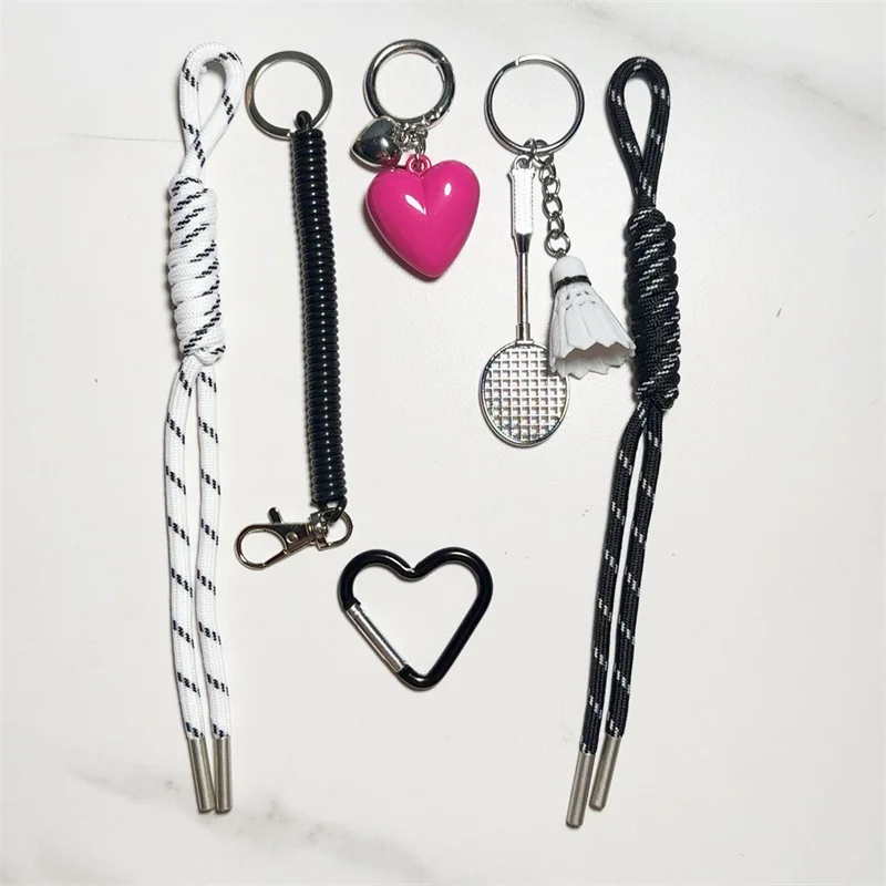 2025 Original Paris Fashion miu Matching Color Climbing Rope Bag Charm Cartoon Doll Pendant Key Pendant Bag Pendant Party Gifts