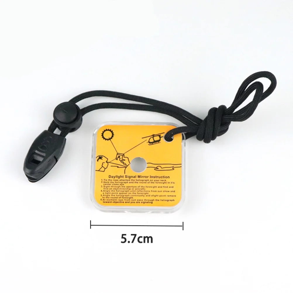 Outdoor Retroreflector Reflectors Survival Mirror Emergency Accessories Field Signal