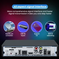 FREESAT V8X 2-версия FunCam HD-приемник спутникового телевидения DVB-S2X/S2/S, H.264/H.265 Встроенный WIFI, MARS/CCAM ТВ-приставка со слотом для CA-карты — изображение 3