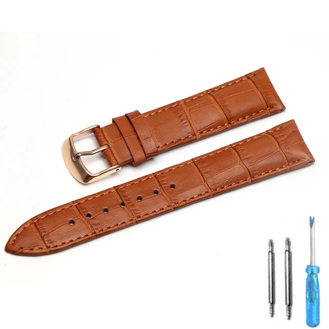 Premium Genuine Leather Watch Band Strap - Superior Quality Accessory