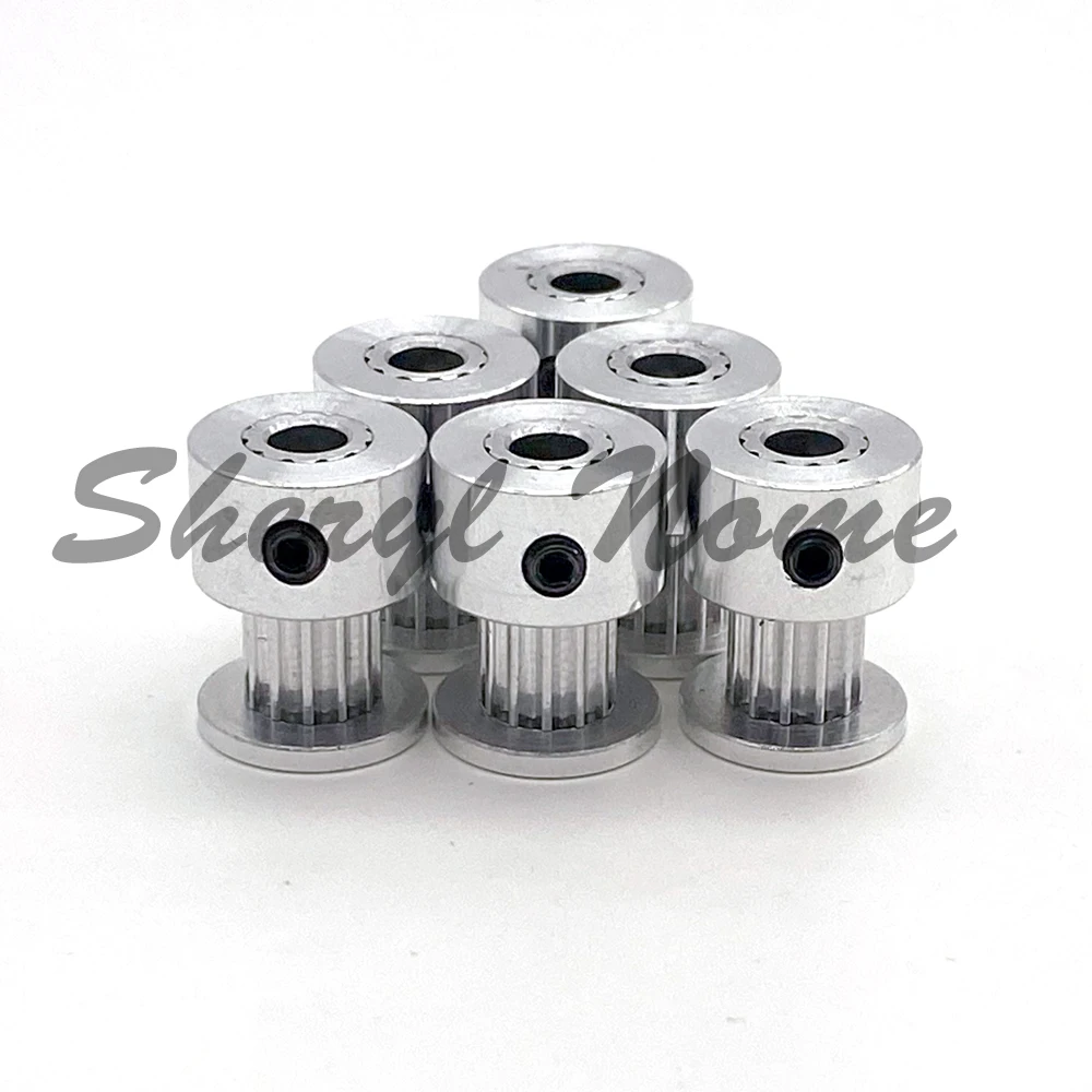 2GT Synchronous Pulley 3D Printer Accessories 12 14 16 17 18 20teeth GT2 Timing Belt