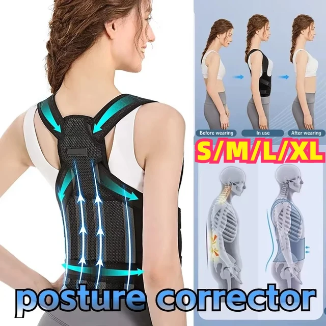 Posture Corrector Back Orthopedic Straps for Men and Women Fully Adjustable Spinal Brace Comfortable Effective Upper Back Brace 2