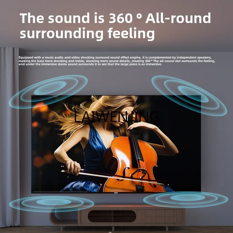 SGF super TV far field voice full screen LCD high definition