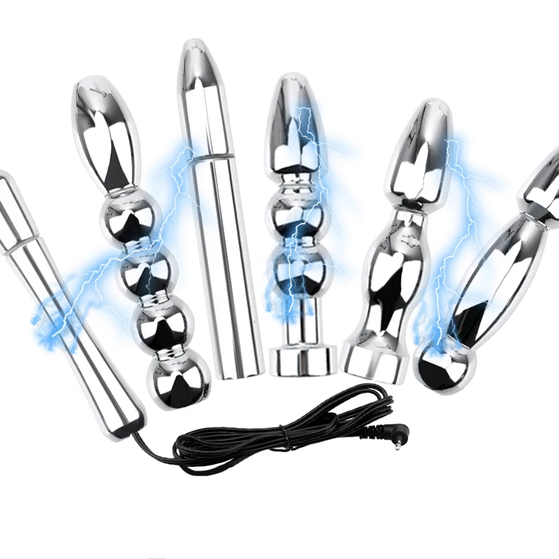Electro Sex Toys Electric Sex Toys Penis Rings Electric Shocker Anal Butt Plug Bdsm Electro Shock Sex Penis Cock Ring Electrosex Electrostimulator E stim Estim E-stim