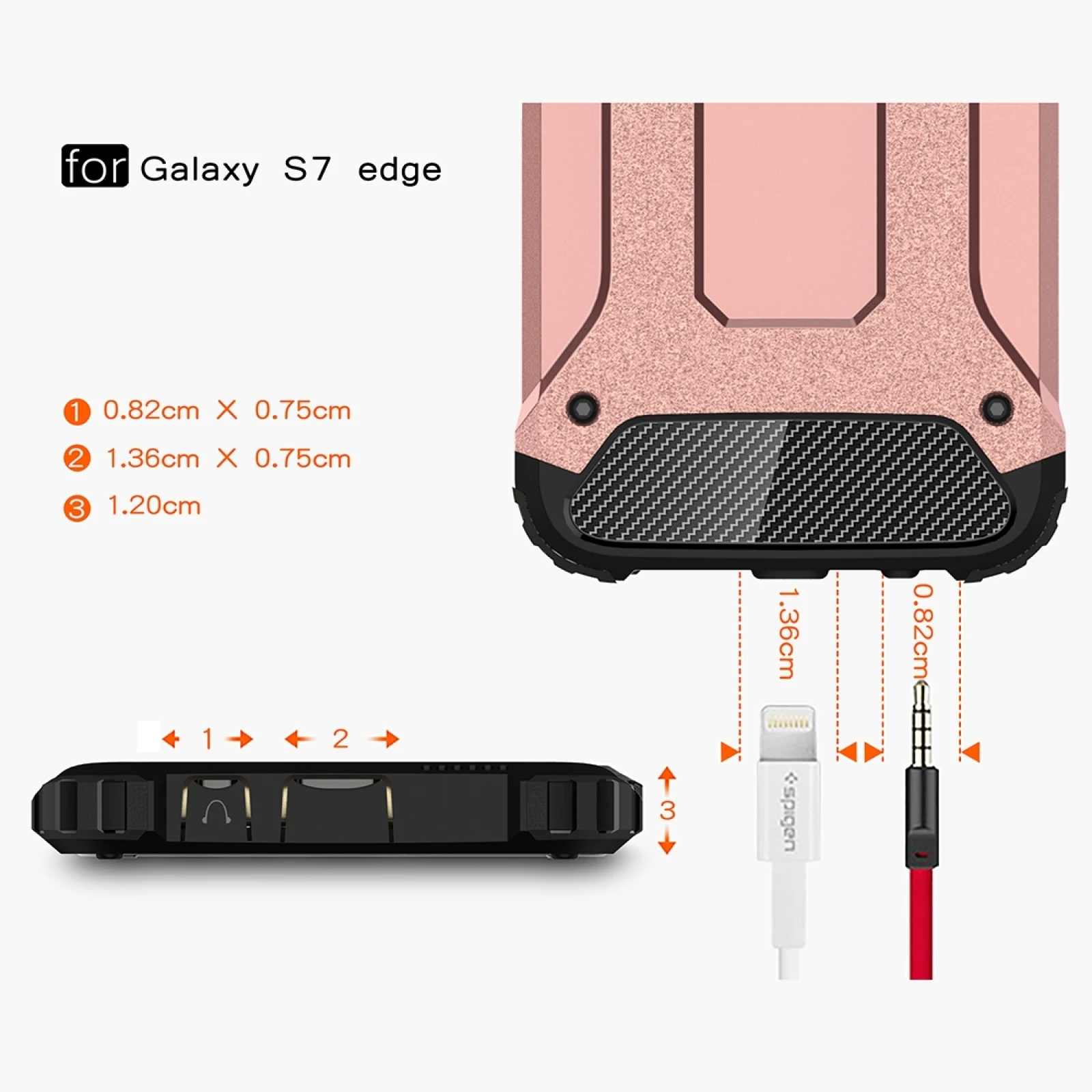 Tough Armor Dual-Layer Protective Phone Case Back Cover
