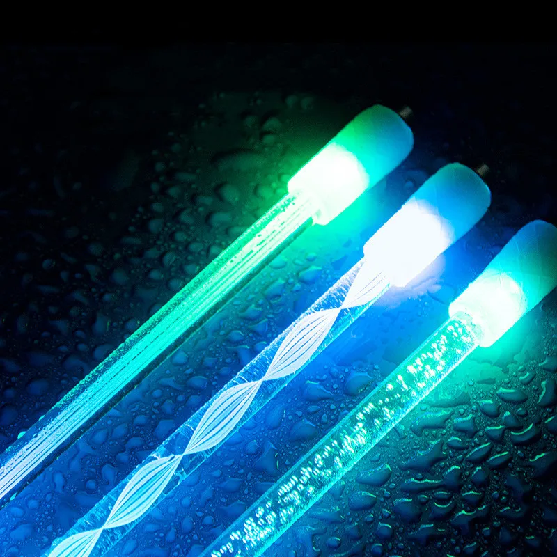 Acrylic luminous rotating pen Gaming Spinning Finger Pens for Kids Teens Student Games Office School Supplies