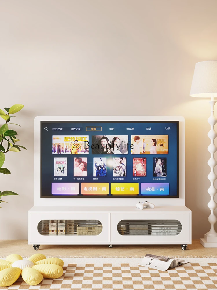 

Movable TV Cabinet Modern Simple Home