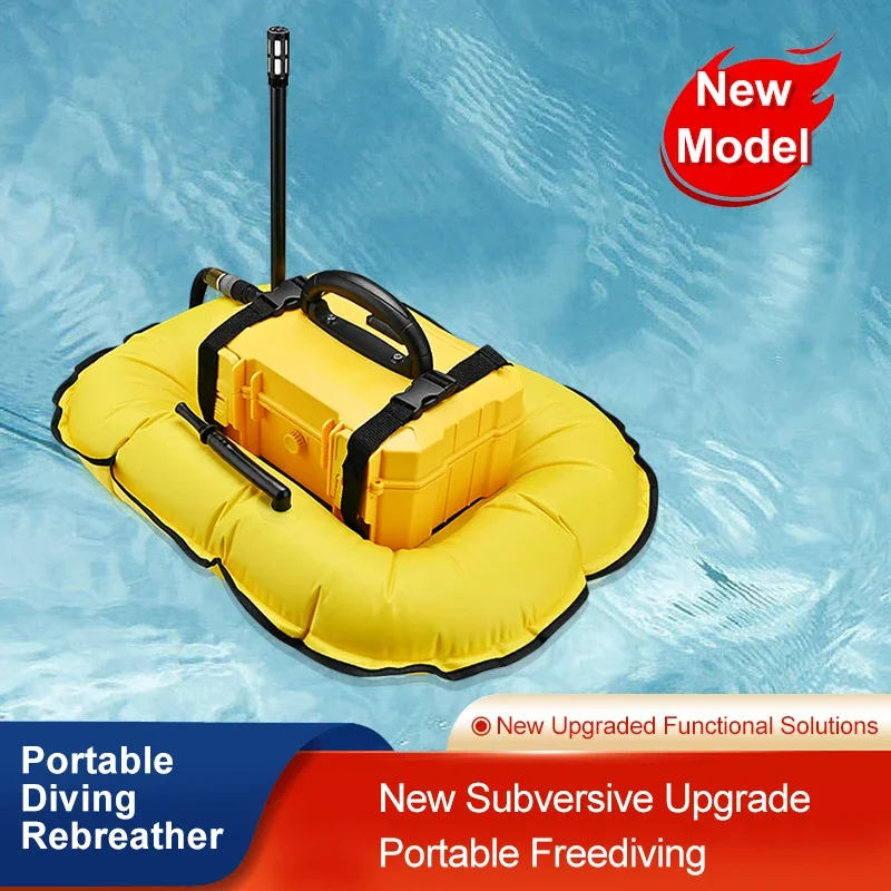 Deepest 15 Meters 3-5.5 Hours Scuba Diving Snorkel Equipment Trap Mobile Ventilator Underwater Snorkel Winter Ice Diving 1