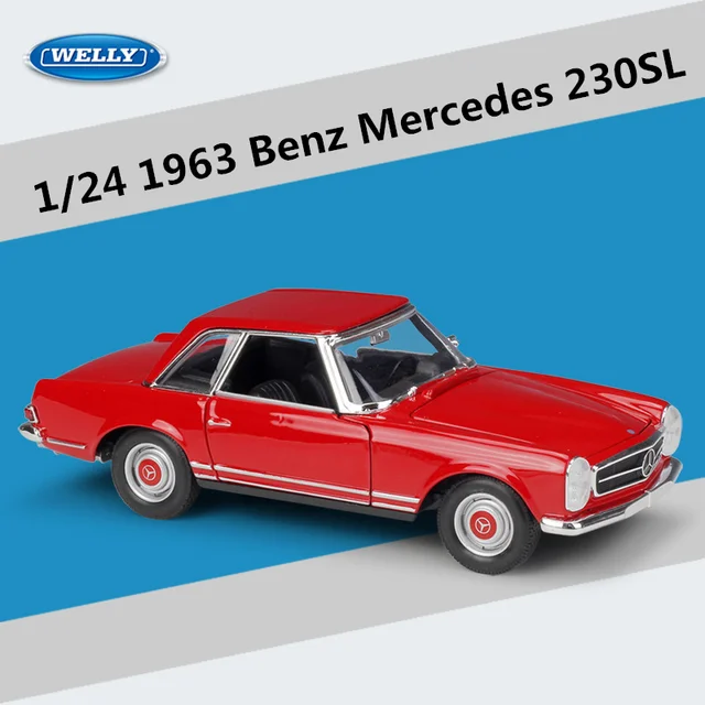 ミニカー MERCURY Art.36 MERCEDES BENZ 230SL AESSEMODELS.IT - MERCURY N.36 - MERCEDES BENZ 230 SL